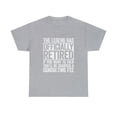 thumbnail image 2 of The Legend Has Officially Retired Retirement T-Shirt, 2 of 2