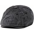 thumbnail image 4 of CoCopeaunts Beret Hat Vintage Men Women Flat Cap Retro Ivy Octagonal Newsboy Cap Spring Summer Berets for Men Women, 4 of 7