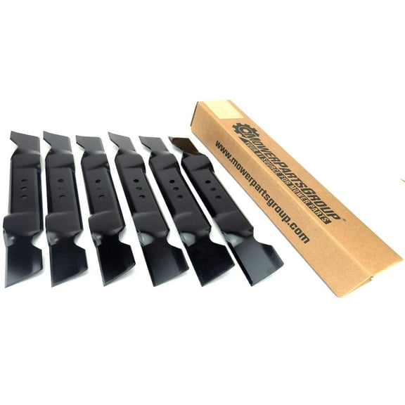 (6) Blades for Murray, Husqvarna & Poulan 38" LT125 - YT120 - YT125 881076YP