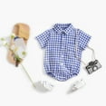 thumbnail image 2 of Otqutp Spring Clothing for Toddler Boys GirlsShort Sleeve Print Romper Clothes Summer For Children 2024 Playsuit for Baby, 2 of 9