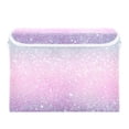 thumbnail image 2 of Foldable Fabric Storage Bin With Handle Collapsible Basket Box Storage With Lid Organizer Pastel Glitter, 2 of 7