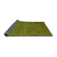 thumbnail image 2 of Ahgly Company Indoor Square Abstract Green Modern Area Rugs, 7' Square, 2 of 4