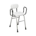 thumbnail image 1 of Drive Medical White Kitchen Stool, 1 of 2