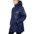 thumbnail image 2 of Women's Silhouette Style Puffer Jacket With Detachable Hood - Slim-Fit Design, 2 of 5