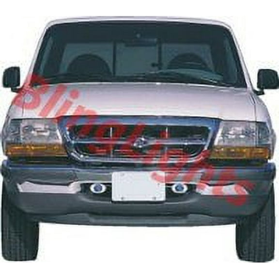 For Bumper Grill Fog Lights Lamps Kit for 1998 1999 2000 Ford Ranger