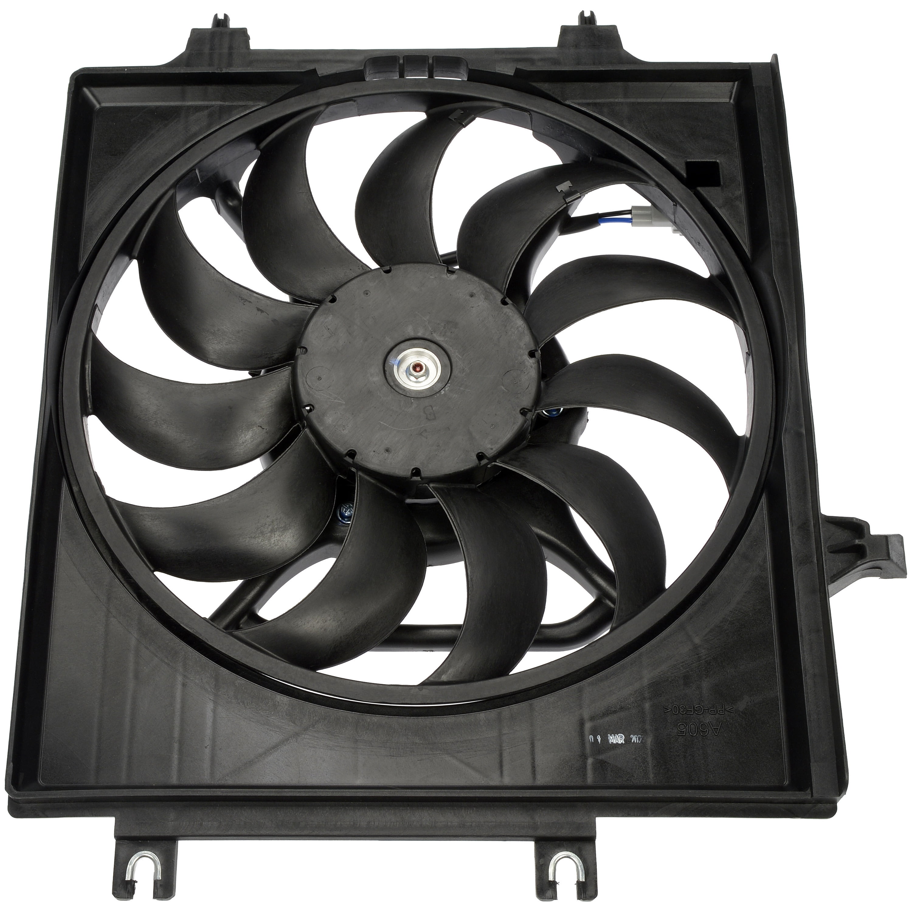 Dorman 621-813 Passenger Side A/C Condenser Fan Assembly for Specific Subaru Models