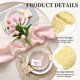 thumbnail image 3 of Uxcell 6Pcs Manteles Rectangulares Dorados, 12"x18" Mats de Cena Metálicos Floral Hueco Antideslizante Lavable para Platos Calientes para Mesas de Comedor Cocina Fiesta Boda, 3 of 7