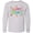AC-Heather Grey, variant on Inktastic Happy Pi Day Girls Long Sleeve Youth T-Shirt