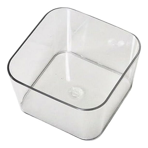 Juego De Organizadores De Cajones De Plástico Transparente Bandejas Organizadoras Versátiles Para El Baño Y El Tocador Almacenamiento Para Maquillaje Dormitorio Utensilios De Cocina Y Hielo