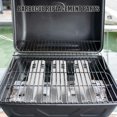 thumbnail image 3 of Phenofice 4Pcs Gas Grill Accessories Stainless Steel Heat Plates Easy to Install and Clean, 3 of 8