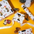thumbnail image 3 of Christmas Wrapping Paper Funny Christmas Tree Truck Design, 3 of 15