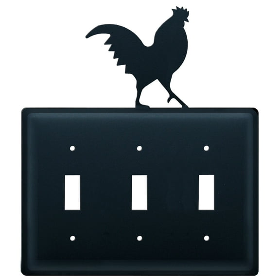 Rooster Triple Switch Cover