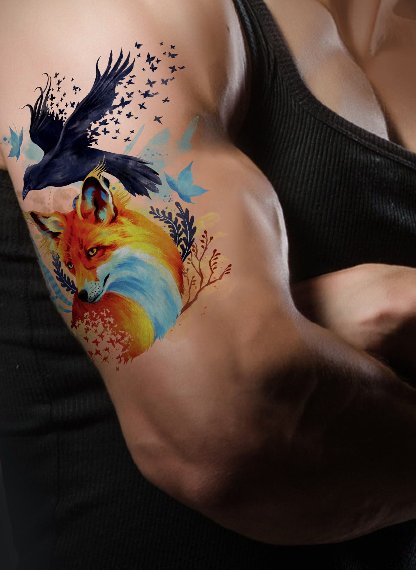Burning Rock Tattoo - Raven wrist tattoo today. Thanks Margie for hanging  out with me this morning. . . . . . @burningrocktattoo #tripleblack  #spektraedgex #fkirons #blackandgreytattoo #juicysamurai #tattoos #linework  #brushstrokes #roswell #