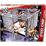 WWE Wrestling Superstar Rings Steel Cage Action Figure Accessory