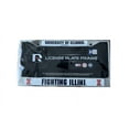 thumbnail image 2 of Illinois Fighting Illini Chrome License Plate Frame, 2 of 2