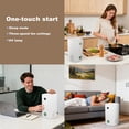 thumbnail image 4 of Arint Air Purifiers for Bedroom,H13 True HEPA Air Purifier with 5-Layer Filtration for Pollen/Smoke/Dust/Pet Dander/Odor/Hair,Por, 4 of 7