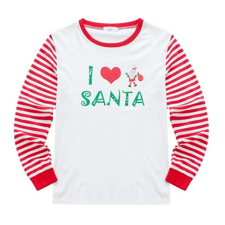

Brand Clearance! Family Matching Christmas Pajamas for Boys Girls- Family Parent-child Suit Printing Home Service Cotton Soft Two-piece Pajamas