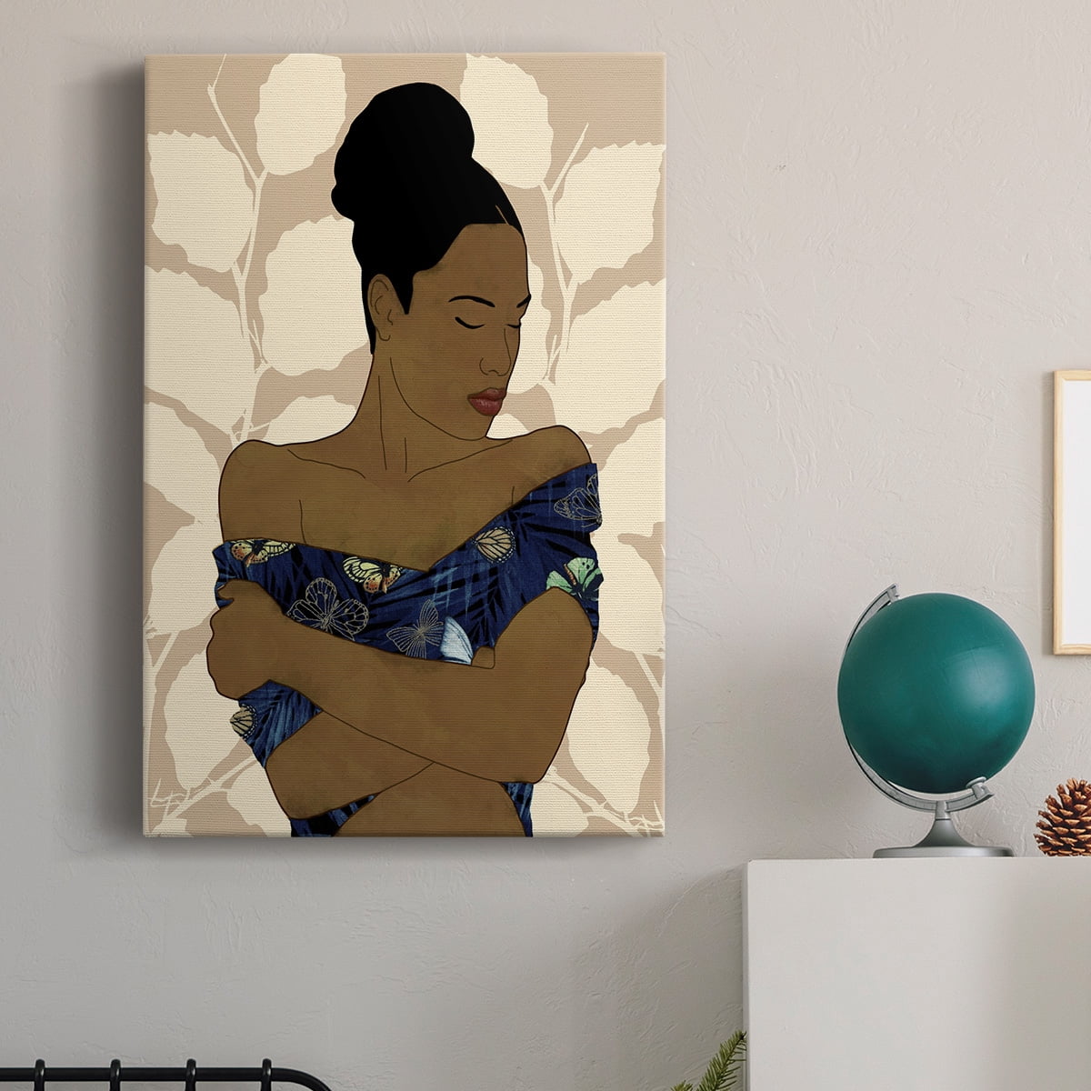 Ethnic Beauty II Premium Gallery Wrapped Canvas - Ready to Hang