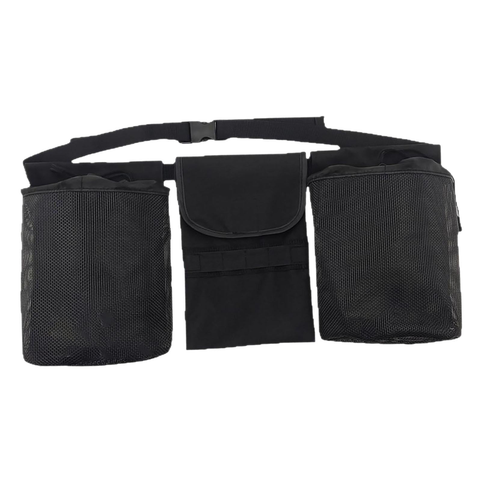 Axioma Rock Collecting Bag Fanny Pack Drawstring Closure Lightweight Foraging Pouch for