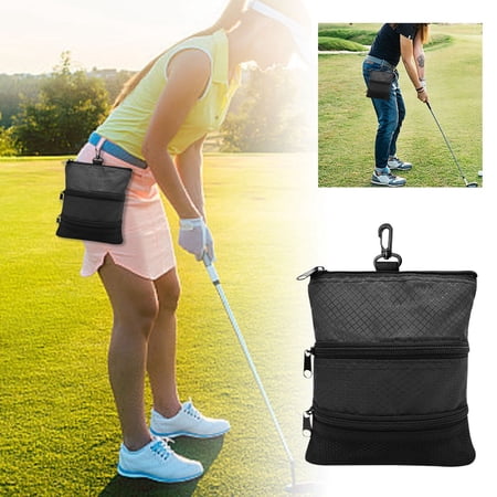 erfcxs Portable Bag Storage Organizer Compact Accessories Pouch For Clubs And Gear