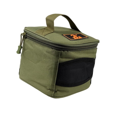 TTETTZ Deluxe Zip Up Reel Bag Cases For Carp Pike Sea Fishing with Carry Handle 7 x 8 x