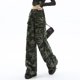 thumbnail image 2 of Pantalones Prolriy para mujer, pantalones cargo holgados de pierna ancha, pantalones vaqueros holgados, pantalones deportivos holgados, estampados holgados, vaqueros de color, vaqueros de talla, 2 of 8