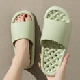 thumbnail image 2 of Lenago House Slippers for Women Shower Shoes Sandals with Drain Holes Waterproof Quick Dry Bathing Slippers Bathroom House Shoes Beach Sandals, 2 of 8