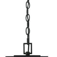 thumbnail image 4 of Possini Euro Design Atkins 21 1/2" High Modern Outdoor Pendant Light Fixture Ceiling Porch Hanging Matte Black Die Cast Metal, 4 of 8