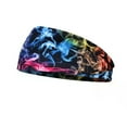 thumbnail image 4 of CAIXIA Cute Headbands For Women Womens Bandana Style Printed Elastic Headband Stretch Hair Wrap Casual Fashion Hair Accessory, 4 of 5