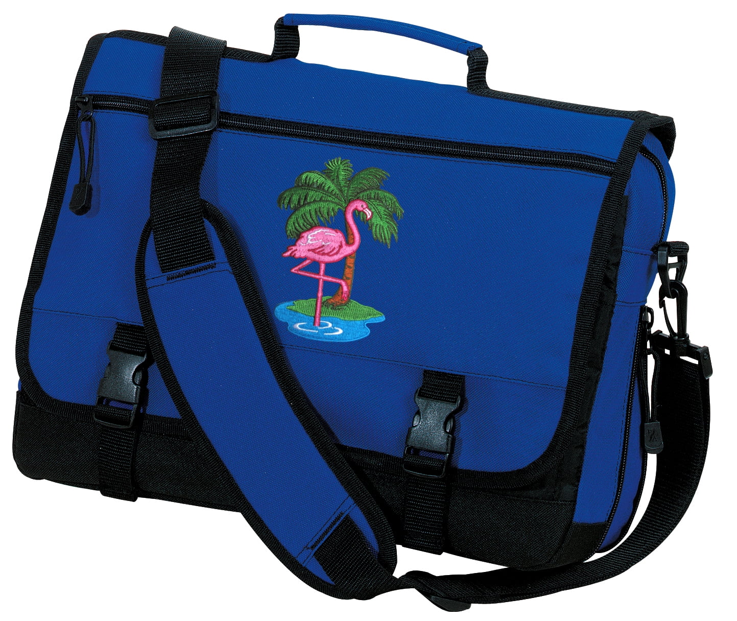 pink laptop messenger bag