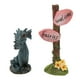 thumbnail image 1 of Conjunto de estatua de dragón en miniatura, estatua de hada de resina sintética, accesorios para césped y jardín, balcón, 1 of 5