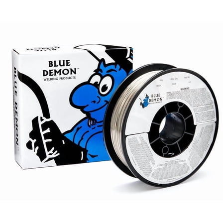E71T-GS .030 MIG Gasless Flux Core 10 Lb Welding Wire Spool Blue Demon