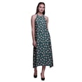 thumbnail image 1 of Bimba Robe de Plage d'Été pour Femme, Dos Nu, Col Licou, Soirée, Fête - XX-Grand, 1 of 6