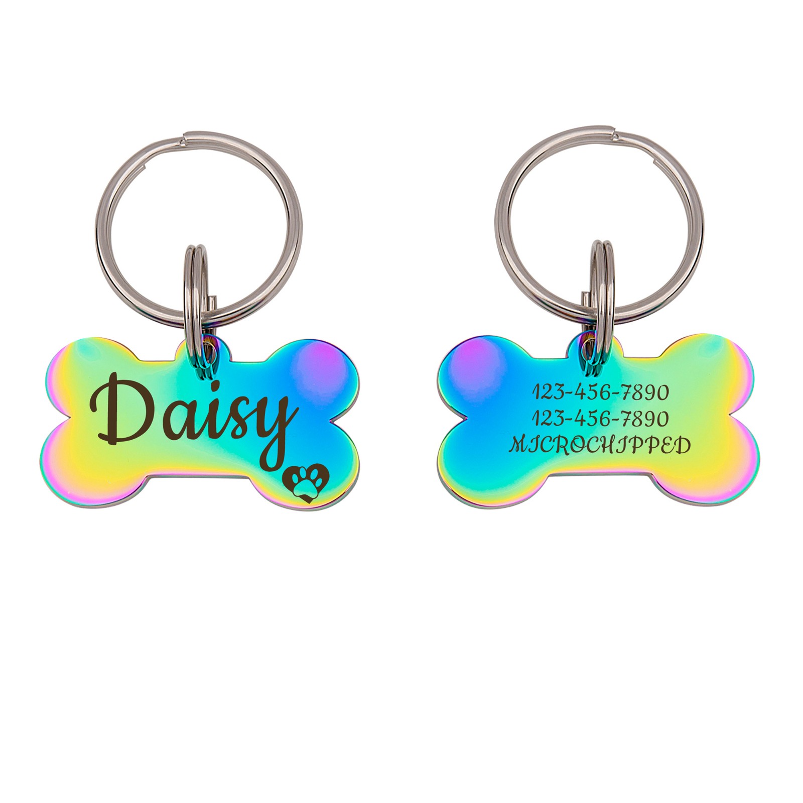 Dog TagDog Tags for Dogs PersonalizedBone Shaped Dog TagPersonalized