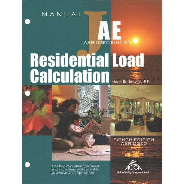 Manual J Residential Load Calculation Service