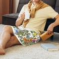 thumbnail image 4 of Daiia Herbs and Wildflowers Mens Woven Stretch Pajama Short,Short Pajama Pants-4X-Large, 4 of 9
