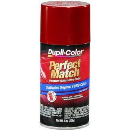 1PK Duplicolor BFM0344 Perfect Match Automotive Paint, Ford Toreador Red Metallic, 8 Oz Aerosol Can