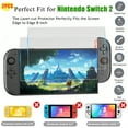 thumbnail image 4 of HEYSTOP Switch 2 Case & Accessories Bundle for Nintendo switch 2(2025), Including Screen Protector,TPU Protective Case, Joycon Grip,Switch 2 Steering Wheels,Thumb Grips, 4 of 10