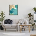 thumbnail image 3 of Stupell Industries Contemporary Circles Painting Abstract Painting Gray Floater Framed Canvas Art Print Wall Art, 25 x 31, 3 of 10