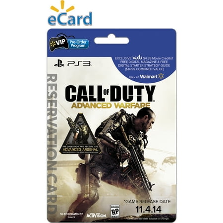 Call Of Duty Advanced Warfare Ps3 (email
