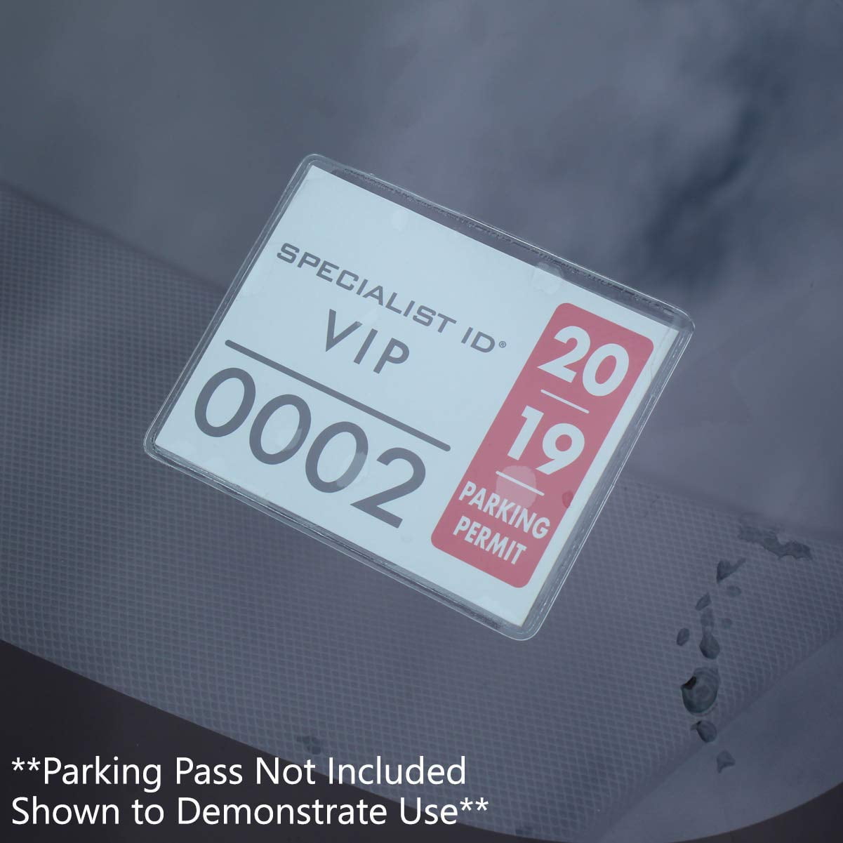 6 X Parking Permit Holder/Road Tax Disc Holder Pink 