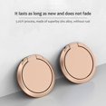 thumbnail image 3 of VeekiCell Phone Ring Holder FYand, Foldable Finger Ring FYand, Universal Metal Ring Grip, Phone Finger KickFYand, Round-Shaped Finger Grip Loop, for Smartphones, TabletsFY-001, 3 of 5