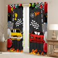 thumbnail image 2 of Feelyou Sport Car Teens Curtains Pack of 2 (42x84 Each), Extreme Automobile Lover Curtains Blackout, Cartoon Theme Bedroom Curtains, Window Curtains Decor, 2 of 6