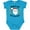 Turquoise, variant on Inktastic Baby's 1st Christmas Santa with Candy Canes Boys or Girls Baby Bodysuit