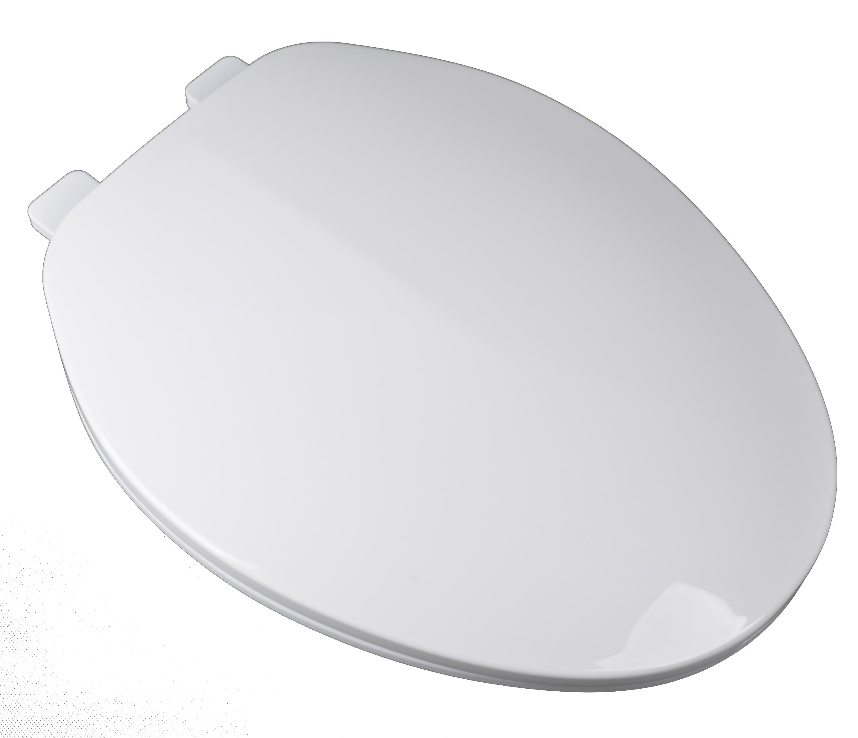 BathDecor CARTON OF 10 SEATS Builder Grade White Plastic Elongated