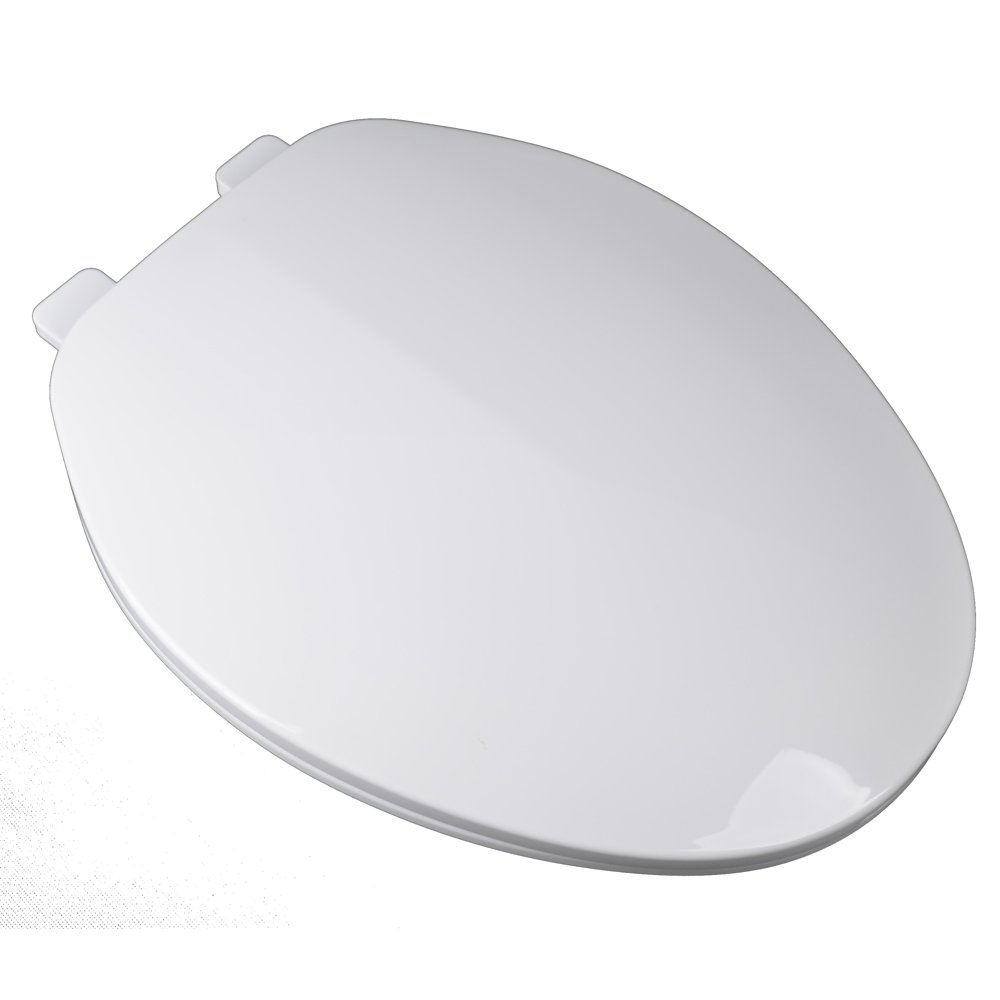 BathDecor CARTON OF 10 SEATS Builder Grade White Plastic Elongated