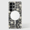 thumbnail image 3 of Case-Mate Samsung Galaxy S25 Ultra Floral Gems Magnetic Case - Gold, 3 of 8