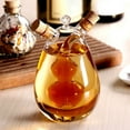 thumbnail image 2 of HomeLife Anti-leak Oil Pot Glass Condiment Cruet Bottles Double Pourer Spout Stoppers for Cooking, 2 of 9