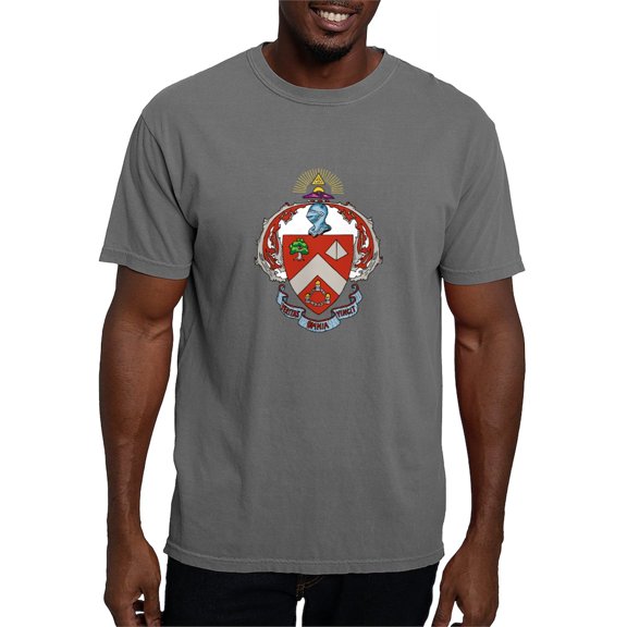 CafePress - Triangle Coat Of Arms T Shirt - Mens Comfort Colors Shirt