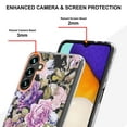thumbnail image 4 of Allytech Samsung Galaxy A13 4G Case, Flower Series Crystal Clear Back Cover Flexible TPU Silicone Shockproof Drop Proof Anti-yellow Protection Case Cover for Galaxy A13 4G, Peony, 4 of 5